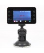 K6000 2.0-Inch 2-LED Wide-angle Lens Car Recorder with Night Vision Black